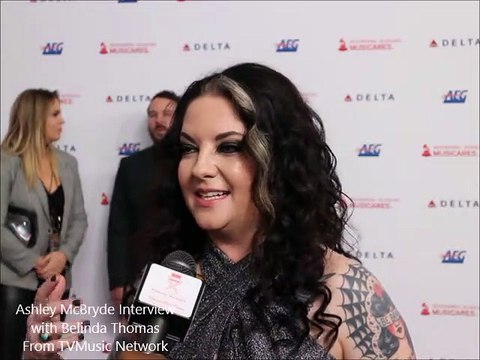 Ashley McBryde Interview - Musicares 2020 Person of the Year Aerosmith Red Carpet