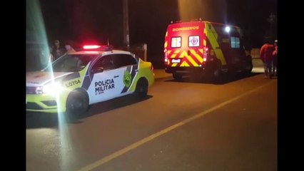 Ao cair, homem sofre ferimento em olho causado por um espeto no Tarumã