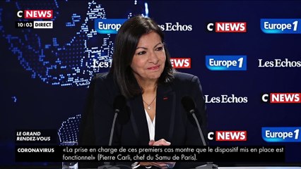 Coronavirus : «C'est le principe de précaution qui prime» déclare Anne Hidalgo dans #leGrandRDV