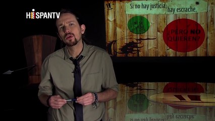 Los escraches son el jarabe democrático de los de abajo - Pablo Iglesias