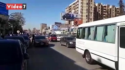 سيولة مرورى بمطلع "كوبرى 15 مايو" للقادم من ميدان لبنان