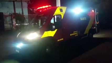 Ao cair, homem sofre ferimento em olho causado por um espeto no Tarumã