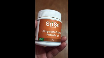 Sri Sri tattva's Sitopaladi churn  Review