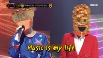 [1round]  'American Hot Dog' VS 'Korean Hot Dog' - Music is my life, 복면가왕 20200126