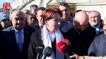 İYİ Parti Genel Başkanı Meral Akşener depremden etkilenenleri ziyaret etti