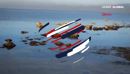 Deniz çekildi, antik limanın kalıntıları su yüzeyine çıktı