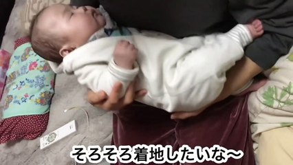 【修正3ヶ月】赤ちゃん寝かしつけ〜夜間、呼吸器の我が家〜