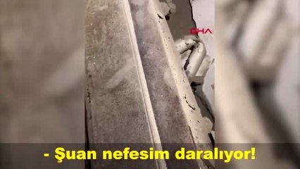 Kızı yüşra ile enkaz altında kalan annenin asker ile konuşması ortaya çıktı