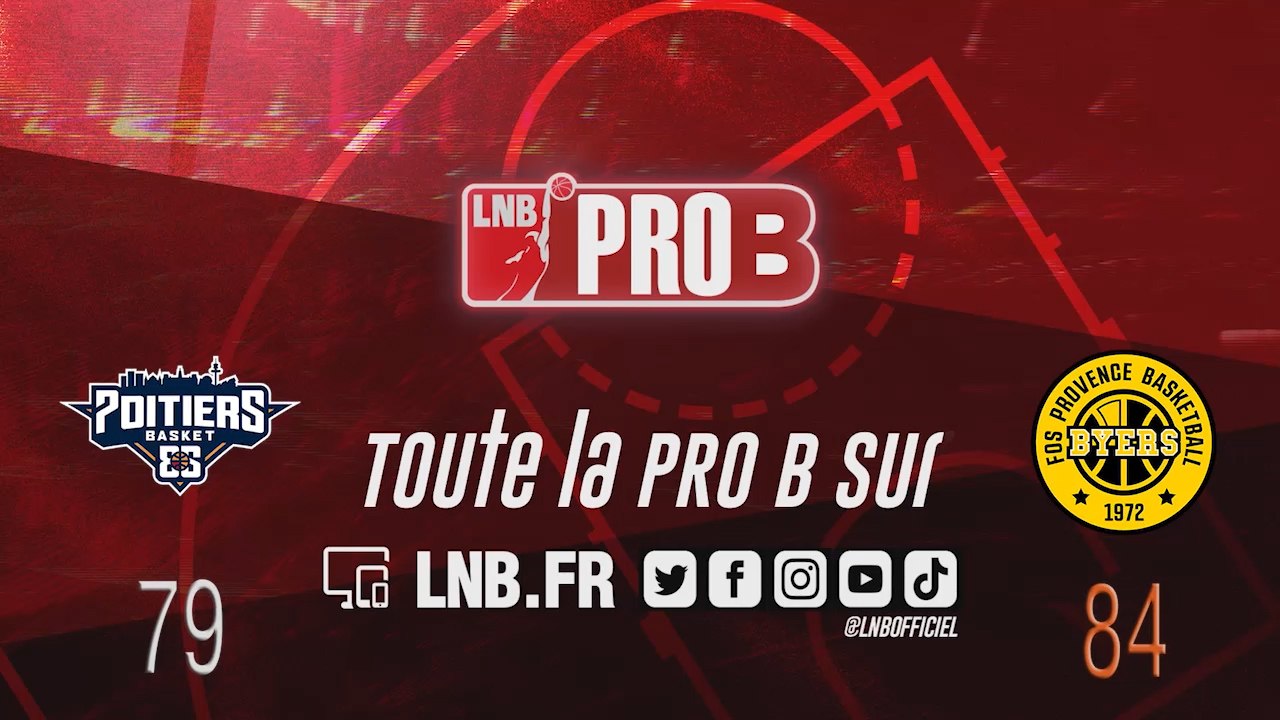 PRO B : Poitiers vs Fos-sur-Mer (J16)