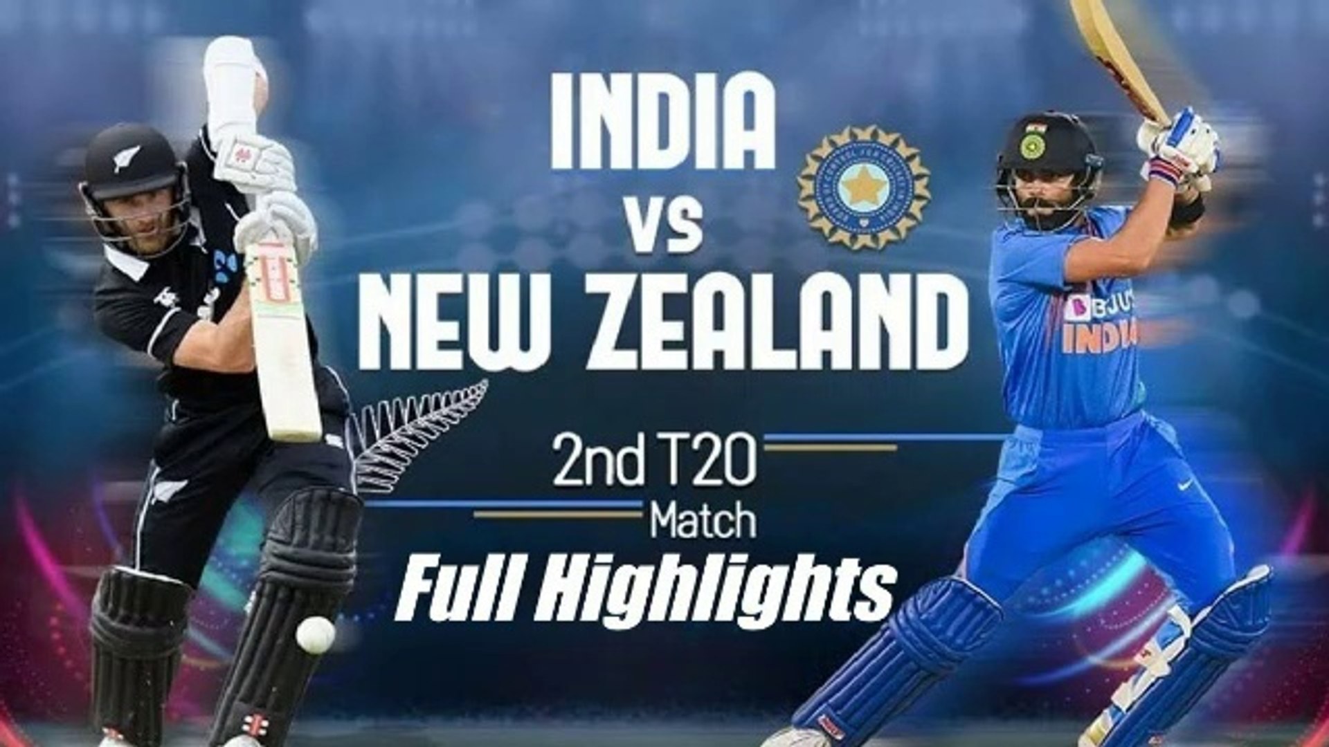 India vs New Zealand 2nd T20 Full Highlights 2020 - video Dailymotion