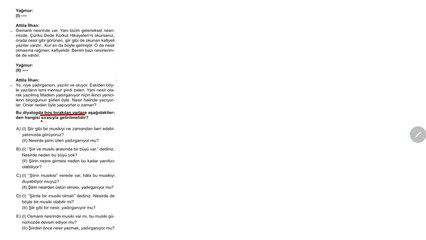 Sıradışı Analiz Yayınları TYT 4. Deneme Sınavı - Türkçe 19. Soru