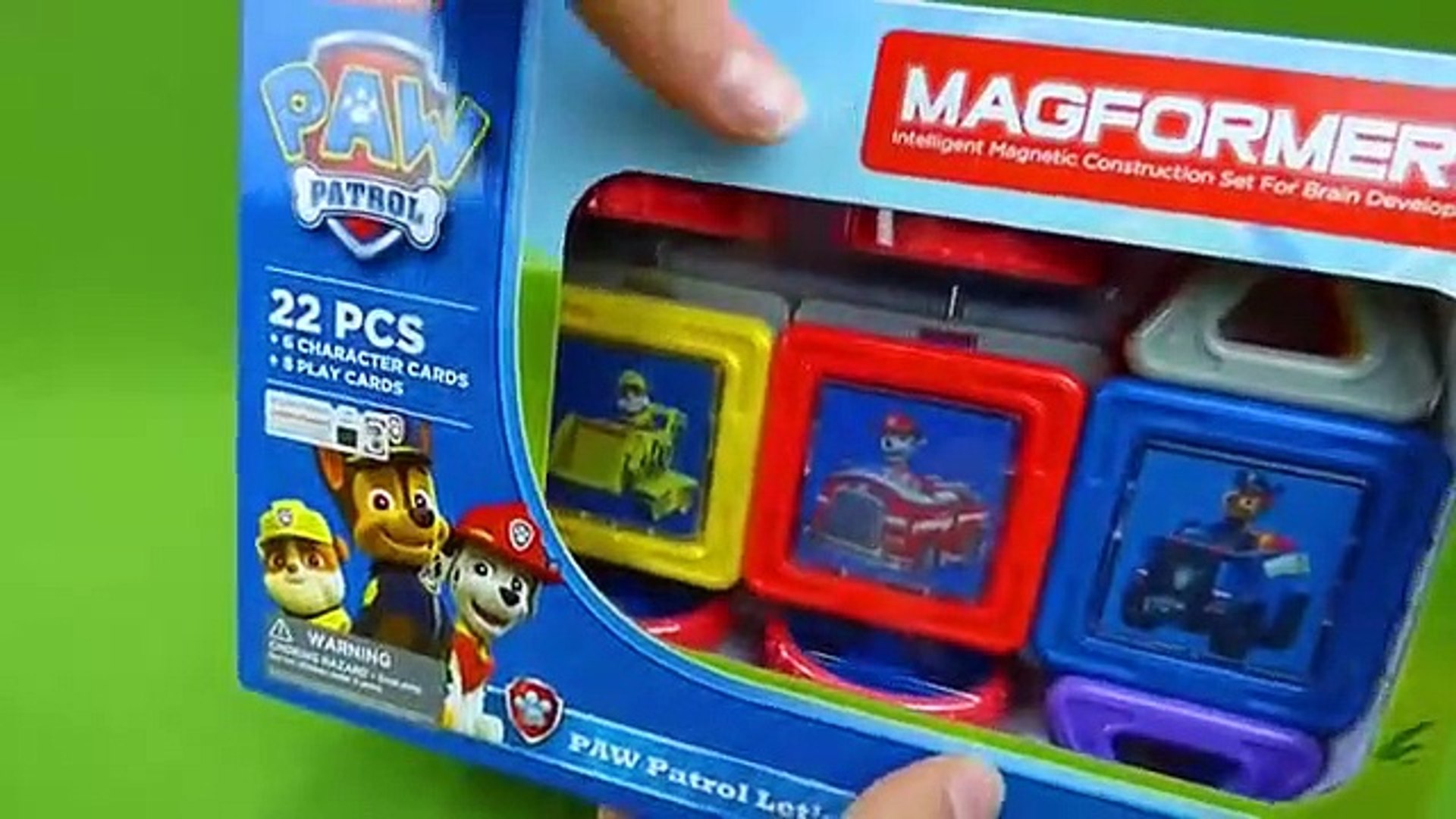 paw patrol magformers