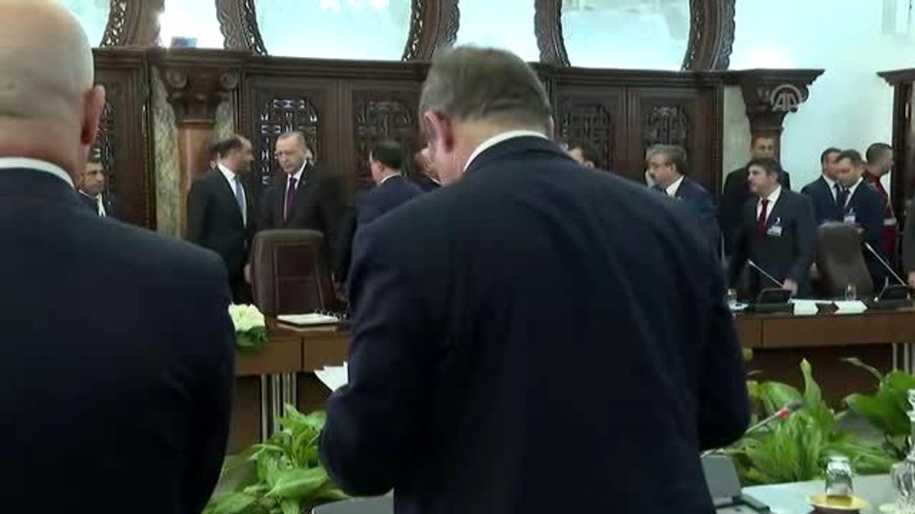 Cumhurbaşkanı Erdoğan Cezayir'de - Heyetler arası görüşme