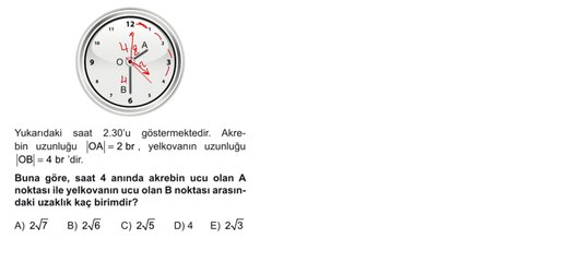 Sıradışı Analiz Yayınları TYT 4. Deneme Sınavı - Matematik 37. Soru