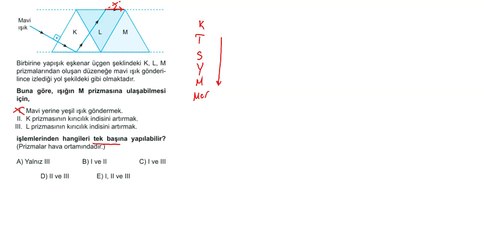 Sıradışı Analiz Yayınları TYT 4. Deneme Sınavı - Fen 6. Soru