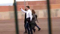 Jordi Sánchez sale de Lledoners para disfrutar de su primer permiso penitenciario