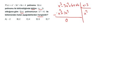 Sıradışı Analiz Yayınları TYT 5. Deneme Sınavı - Matematik 28. Soru