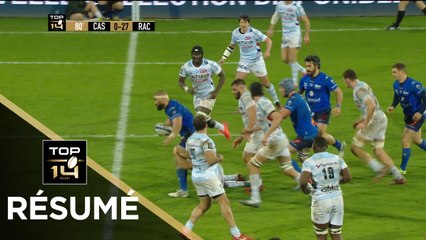 TOP 14 - Résumé Castres-Racing 92: 0-27 - J14 - Saison 2019/2020