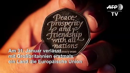 Großbritannien gibt Brexit-Gedenkmünze heraus