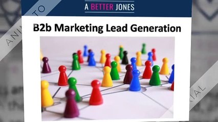 B2b Marketing Lead Generation