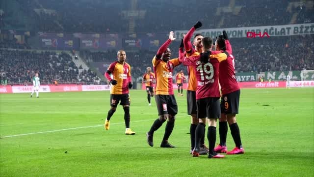 Spor ittifak holding konyaspor - galatasaray maçından kareler