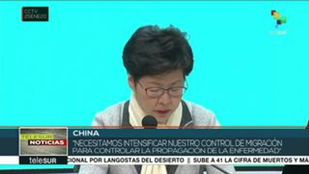 Hong Kong declara la emergencia por brote del coronavirus