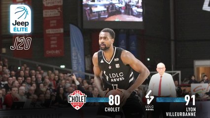Jeep® ÉLITE : Cholet vs Lyon-Villeurbanne (J20)