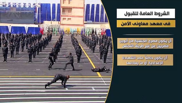 تعرف على مميزات الالتحاق بمعهد معاون الأمن.. والتقديم حتى 5 مارس