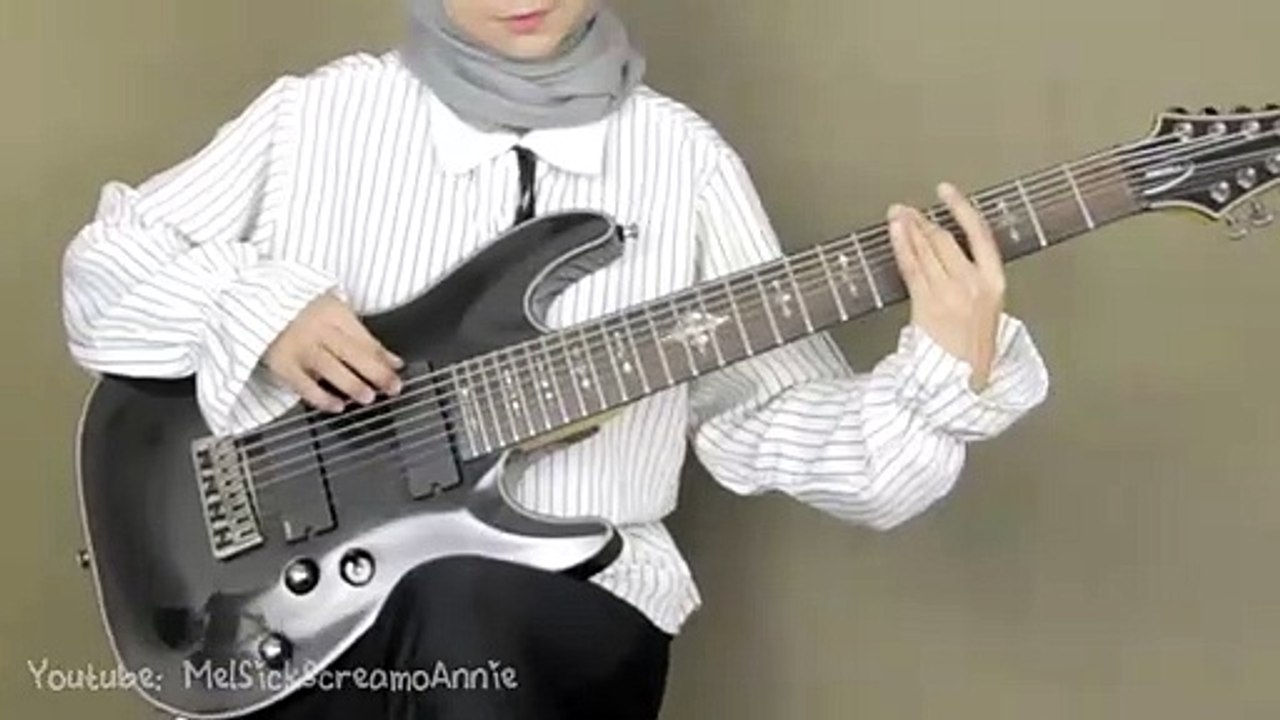 When you bought 8 String Guitar but you Noob (Suikoden 2 Cover)