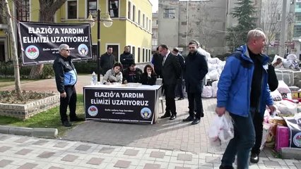 Turgutlu'dan depremzedelere yardım