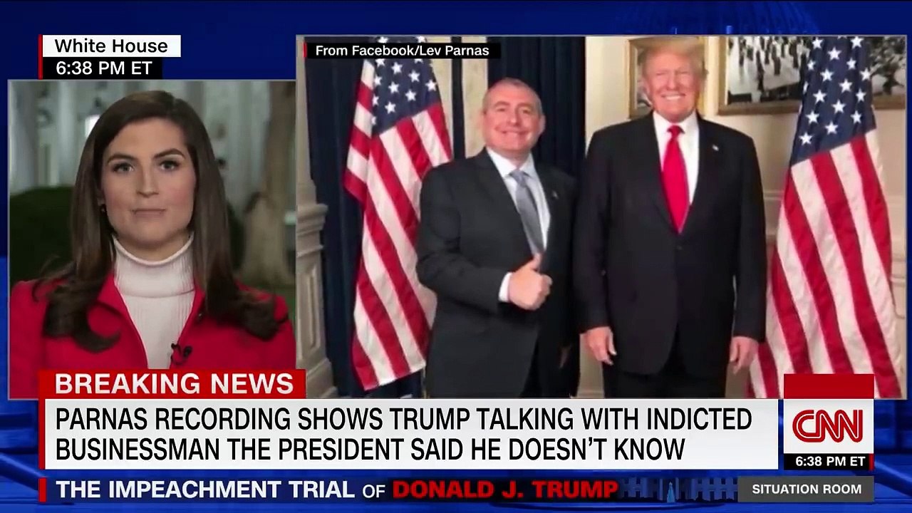 New audio and video undermine President Trump's claim about Lev Parnas