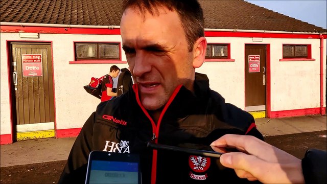 Derry hurling manager John McEvoy praises players' character after defeating Down