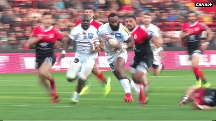 Le superbe essai de Semi Radradra face au Stade Toulousain