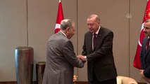 Cumhurbaşkanı Erdoğan, Cezayir Millet Konseyi Başkanı Salah Goudjil'i kabul etti