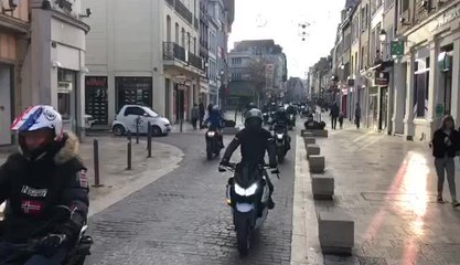 Drame du Vouldy : les motards rendent hommage à Enzo, Camille et Corantin