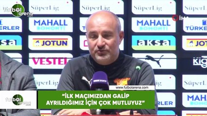 Ersan Parlatan: "İlk maçımızdan galip ayrıldığımız için çok mutluyuz"