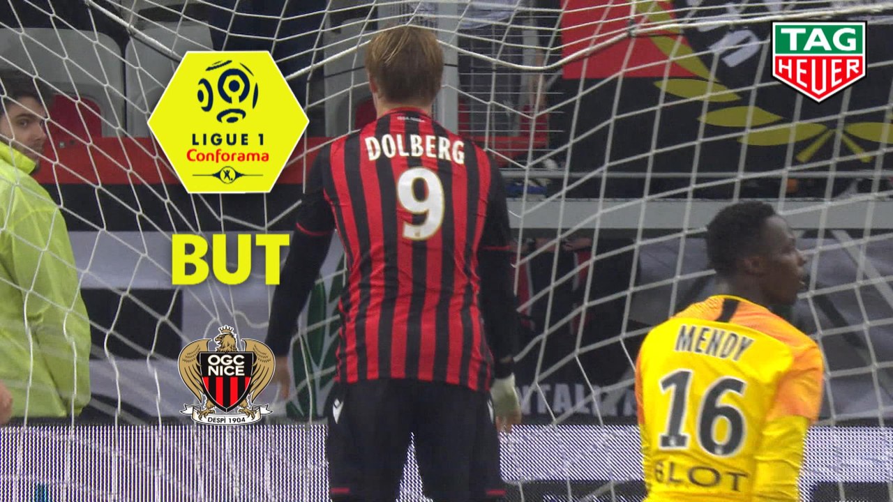 But Kasper DOLBERG (48ème) / OGC Nice - Stade Rennais FC - (1-1) - (OGCN-SRFC) / 2019-20