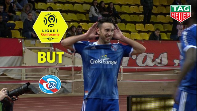 But Adrien THOMASSON (66ème) / AS Monaco - RC Strasbourg Alsace - (1-3) - (ASM-RCSA) / 2019-20