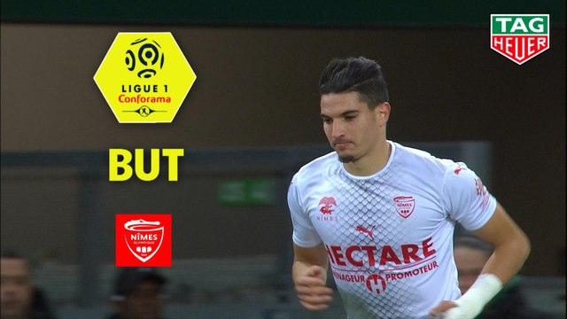 But Zinedine FERHAT (45ème) / AS Saint-Etienne - Nîmes Olympique - (2-1) - (ASSE-NIMES) / 2019-20