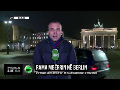 Rama mbërrin në Berlin/ Nesër takon kancelaren Merkel në prag të konferencës së donatorëve