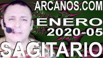 SAGITARIO ENERO 2020 ARCANOS.COM - Horóscopo 26 de enero al 1 de febrero de 2020 - Semana 05