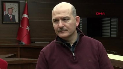 Elazığ içişleri bakanı soylu'dan depremzedelere çağrı