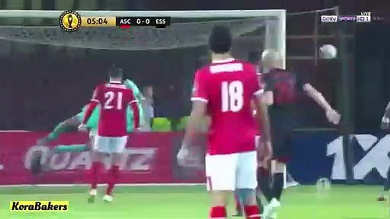 ملخص مباراة الاهلي والنجم الساحلي 1-0 مباراة قو...