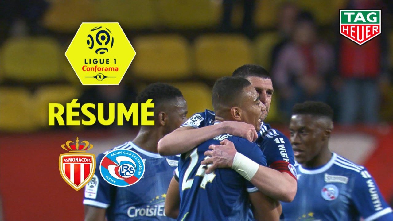 AS Monaco - RC Strasbourg Alsace (1-3)  - Résumé - (ASM-RCSA) / 2019-20