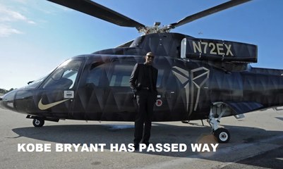 Kobe Bryant & His Daughter has died in a helicopter crash