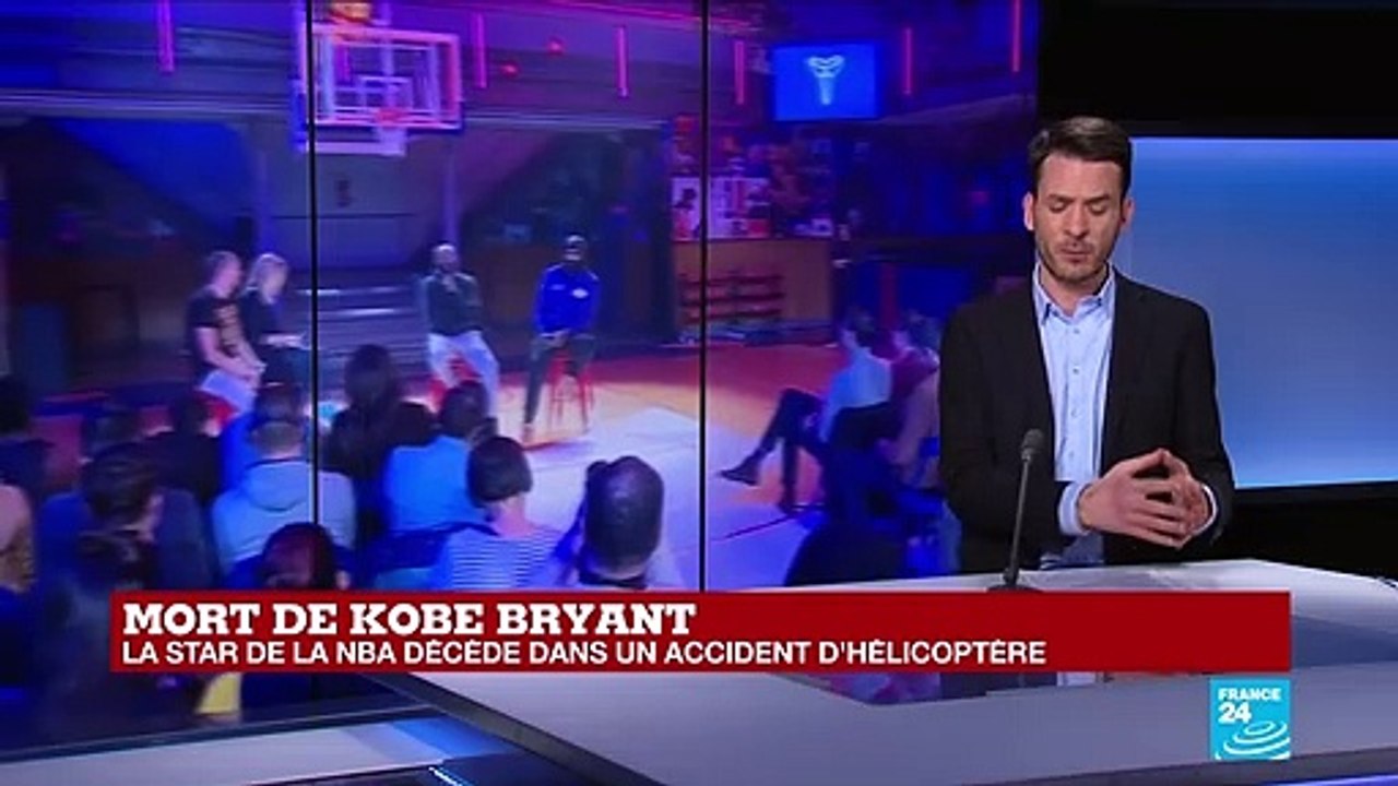 Mort de Kobe Bryant à 41 ans dans un accident d'hélicoptère