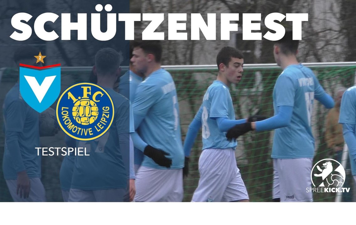 Viktoria dreht nach Rückstand auf | Viktoria 89 U17 - Lokomotive Leipzig U17 (Testspiel)