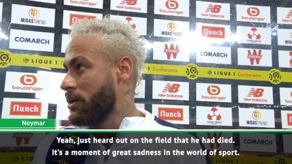 Kobe Bryant death a 'moment of great sadness' - Neymar