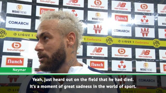Kobe Bryant death a 'moment of great sadness' - Neymar