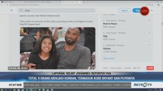Tak Hanya Kobe Bryant, Putrinya Juga Menjadi Korban Kecelakaan Helikopter